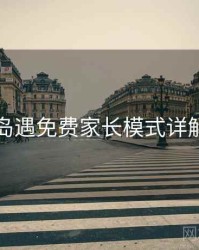 岛遇免费家长模式详解