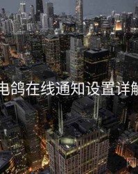 电鸽在线通知设置详解