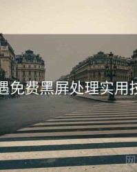 岛遇免费黑屏处理实用技巧