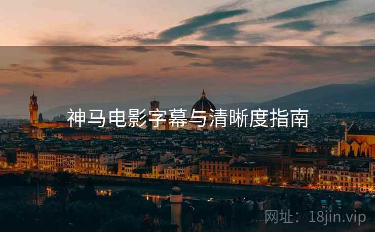 神马电影字幕与清晰度指南