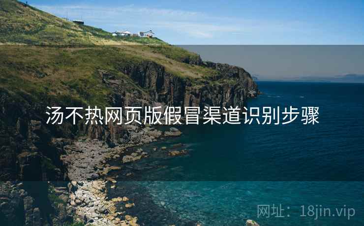 汤不热网页版假冒渠道识别步骤