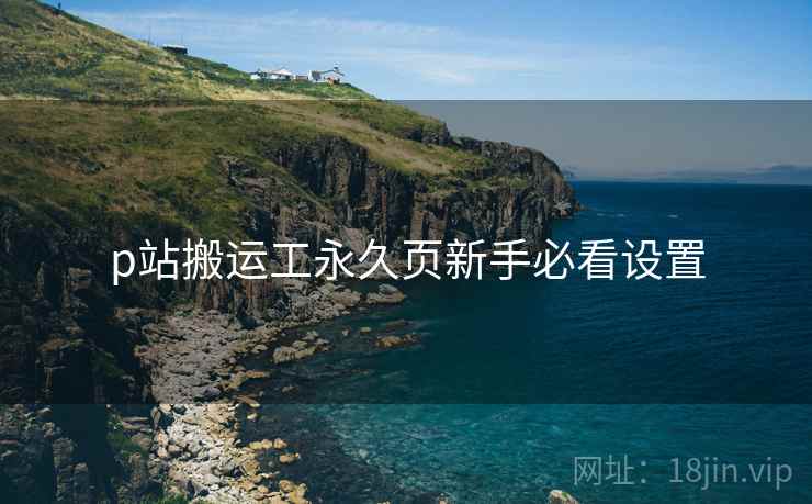 p站搬运工永久页新手必看设置