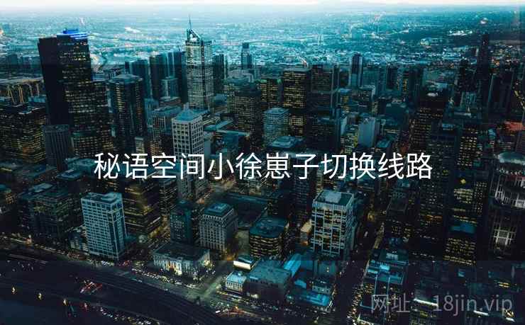 秘语空间小徐崽子切换线路