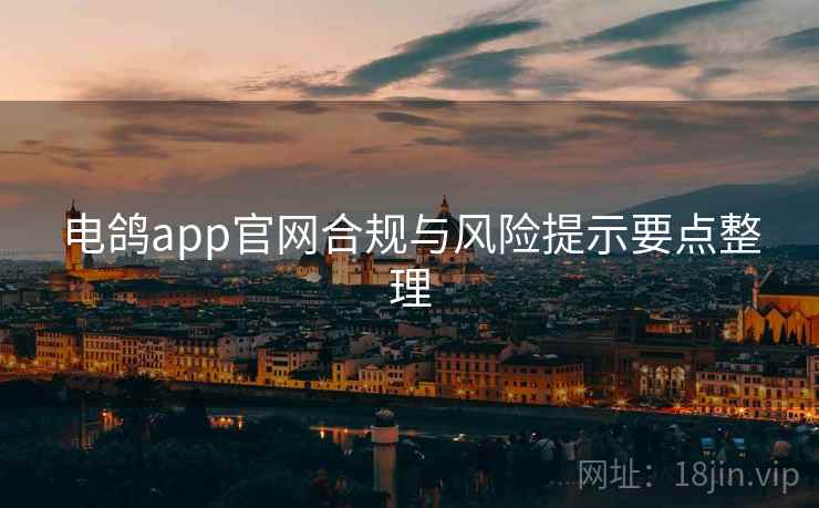 电鸽app官网合规与风险提示要点整理