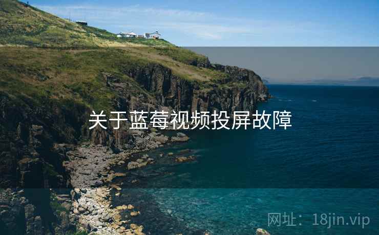 关于蓝莓视频投屏故障